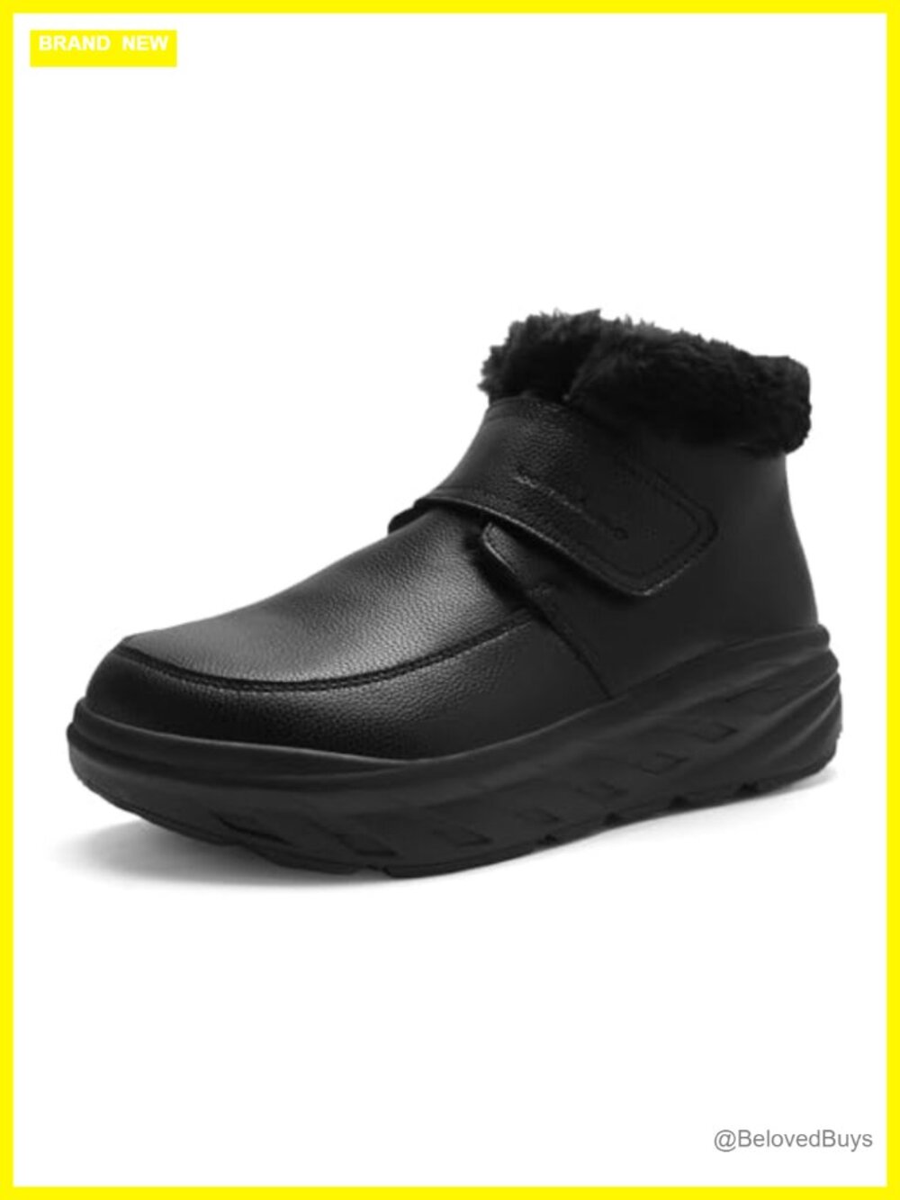 Women's Orthopedic Leather Winter Ankle Boots Wide Toe Arch Support